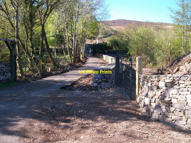 Photo 6"x4" Widened driveway to the Old Gamekeeper's House at Bryn Bras Brynrefail\/SH5562 c2010