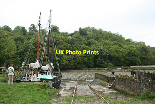 Photo 6"x4" Calstock: Shamrock at Cothele Quay Calstock c2010