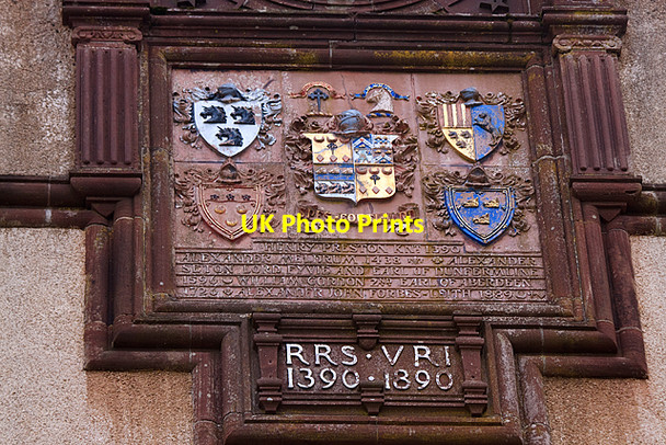 Photo 6"x4" Fyvie Castle (detail) Tifty c2010