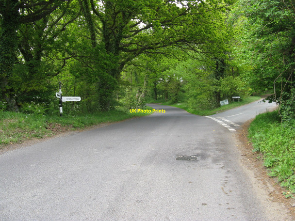 Photo 6"x4" River Lane the road to Leggatt Hill Leggatt Hill c2010