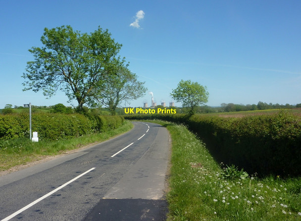 Photo 6"x4" Forewood lane towards Treswell Woodbeck c2010