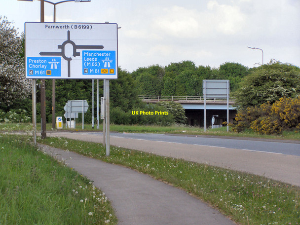 Photo 6"x4" Water Gate Lane Hollins\/SD7005 c2010