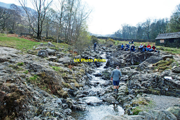 Photo 6"x4" Barrow Beck Dale Bottom\/NY2921 c2010