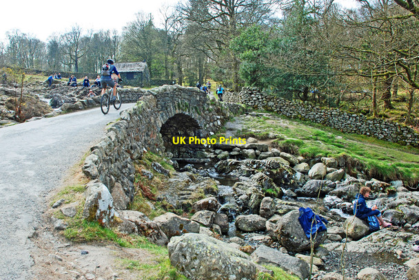 Photo 6"x4" Ashness Bridge Dale Bottom\/NY2921 c2010