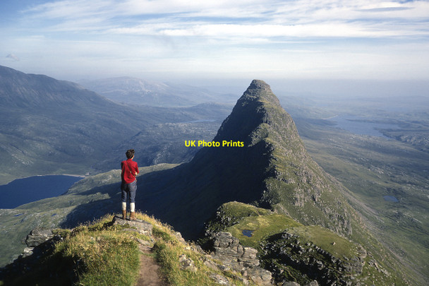 Photo 6"x4" View along Suilven Ridge from below Caisteal Liath Bealach M\u00f2r\/NC1518 c1972