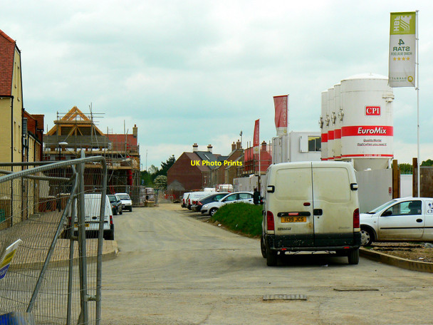 Photo 6"x4" Construction site, East Wichel, Wichelstowe, Swindon North Wroughton c2010
