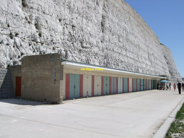 Photo 6"x4" Beach Huts at Rottingdean Rottingdean c2010