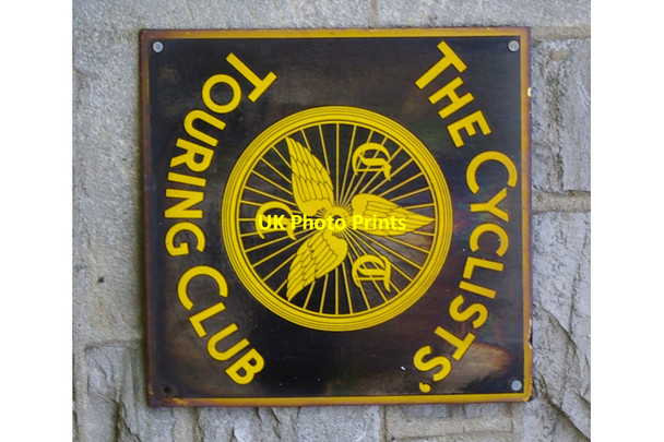 Photo 6"x4" CTC sign, Ingleton Ingleton\/SD6973 c2010