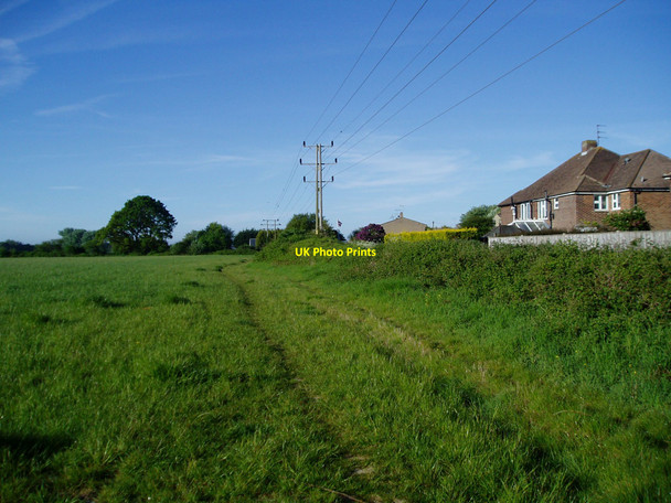 Photo 6"x4" Public footpath 167 Burndell c2010