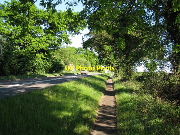 Photo 6"x4" Footpath by the A452 Kenilworth Road Meer End c2010
