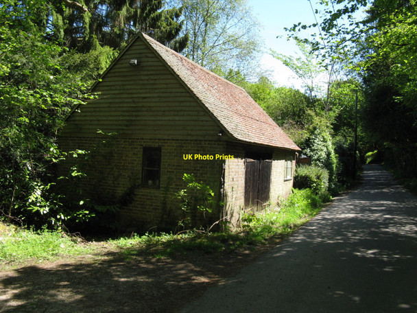 Photo 6"x4" Disused building at Latch Cottage Beacon Down c2010