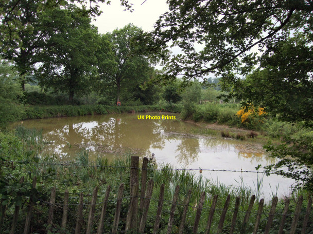Photo 6"x4" Dewpond - Horam Horam c2010
