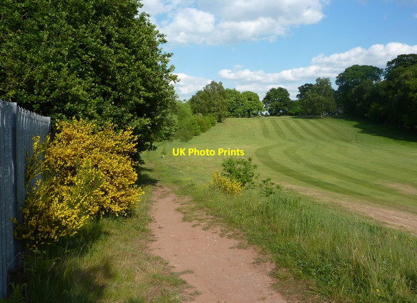Photo 6"x4" Footpath by Retford golf course Retford c2010