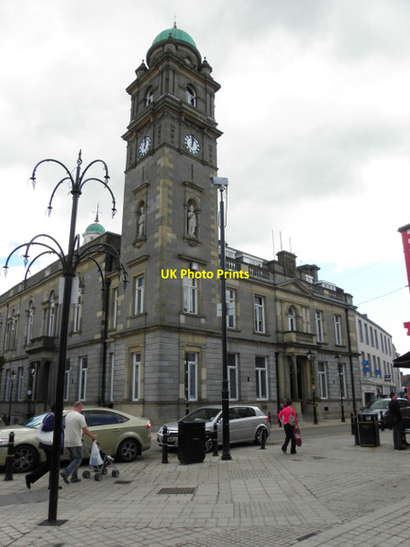 Photo 6"x4" Town Hall, Enniskillen Enniskillen c2010