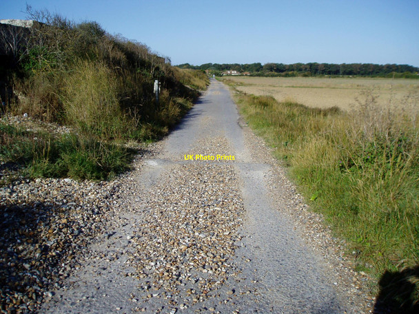 Photo 6"x4" Road from The Mill to Atherington Littlehampton c2009