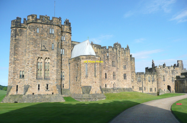Photo 6"x4" Alnwick Castle Mansion Alnwick c2010