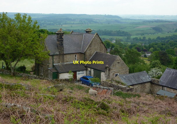Photo 6"x4" Warren Lodge above Curbar Curbar c2010