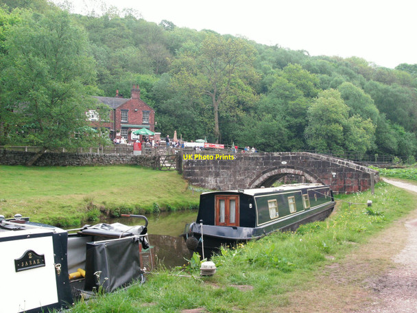 Photo 6"x4" Bridge over the Caldon Canal Consall c2010