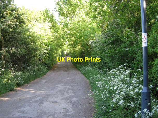 Photo 6"x4" Golf Lane continues south\u00e2\u0080\u00a6 Tachbrook Mallory c2010