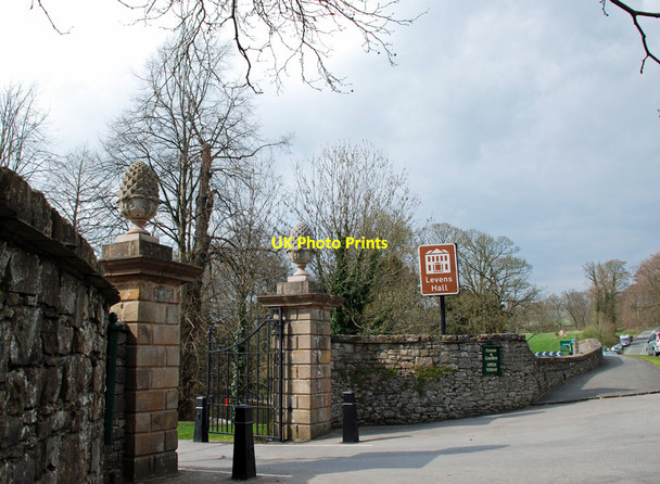 Photo 6"x4" The A6 at Levens Hall Causeway End\/SD4885 c2010