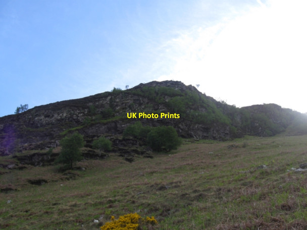Photo 6"x4" Above Loch Broom looking up to Cadha nam Fiadh Clachan\/NH1784 c2010