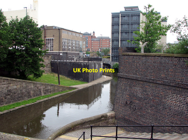 Photo 6"x4" Nottingham Canal from Bridge 2 Nottingham\/SK5641 c2010