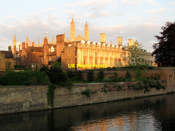 Photo 6"x4" Evening sunshine on Clare College Cambridge\/TL4658 c2010