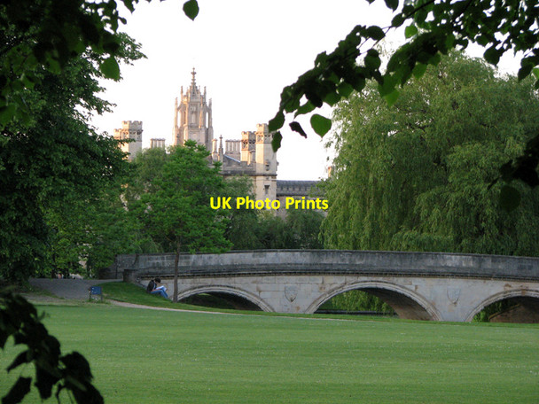 Photo 6"x4" Trinity Bridge and St John's College New Court Cambridge\/TL4658 c2010