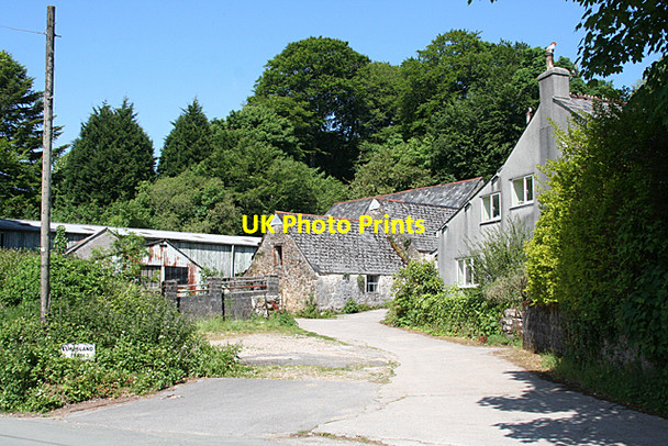 Photo 6"x4" Harford: entrance to Lukesland Farm Ivybridge\/SX6356 c2010