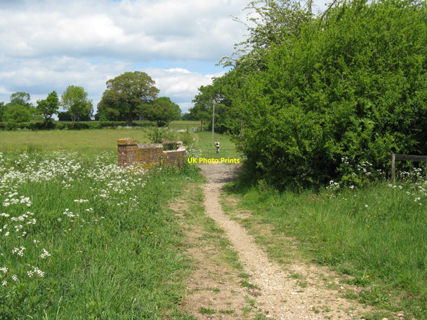 Photo 6"x4" Bridge carrying bridleway north to Wisborough Green Adversane c2010