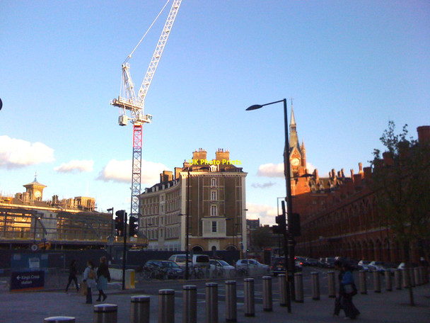 Photo 6"x4" Outside St. Pancras International, London London c2010