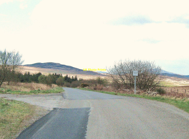 Photo 6"x4" Passing place on a minor road Laurieston Forest\/NX6464 c2010