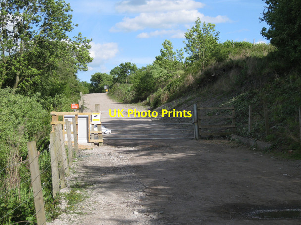 Photo 6"x4" Network Rail's access to railway Whitnash c2010