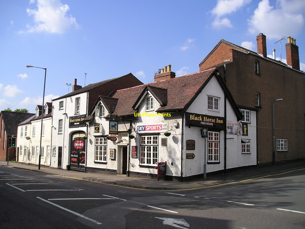Photo 6"x4" The Black Horse Pub, Warwick Warwick c2010
