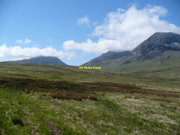 Photo 6"x4" Cloud clearing off the Paps Leargybreck c2010