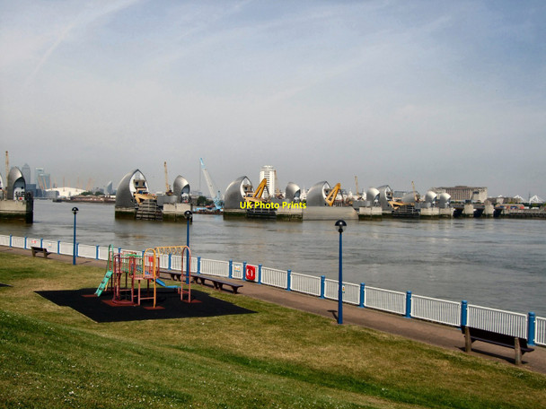 Photo 6"x4" Thames Barrier Woolwich c2010