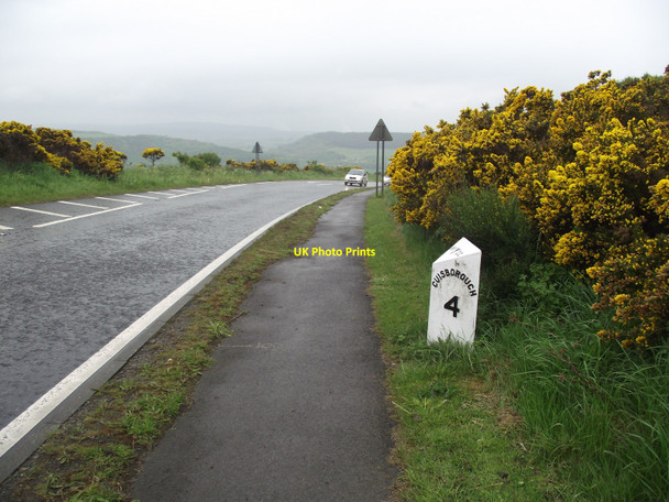 Photo 6"x4" Old Mile Post Margrove Park c2010