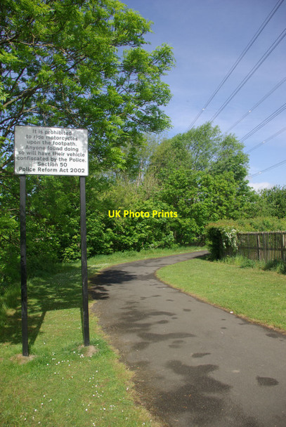 Photo 6"x4" Riverside path at Newburn Ryton\/NZ1564 c2010