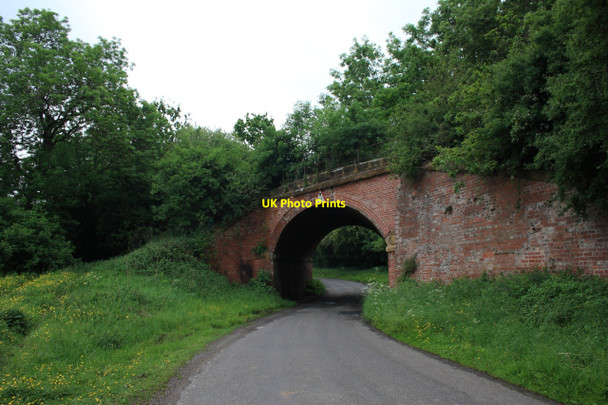 Photo 6"x4" Railway Bridge Crathorne c2010