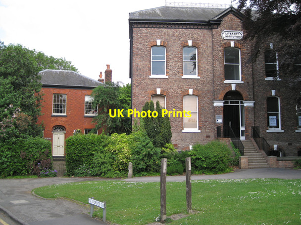Photo 6"x4" Cheadle Literary Institution by Manchester Road Cheadle\/SJ8688 c2010