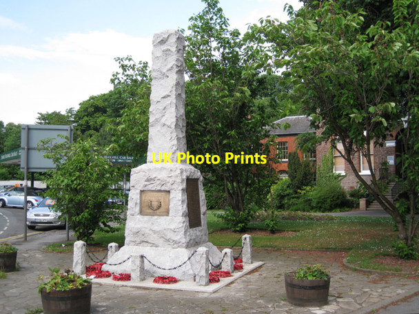 Photo 6"x4" Cheadle War Memorial, Manchester Road: 1 Cheadle\/SJ8688 c2010