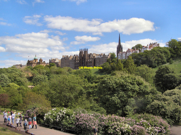 Photo 6"x4" West Princes Street Gardens Edinburgh c2010