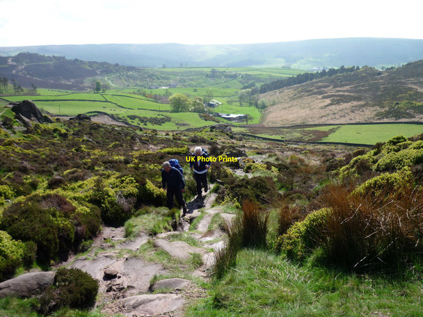 Photo 6"x4" Looking SW from The Roaches Roche Grange c2009