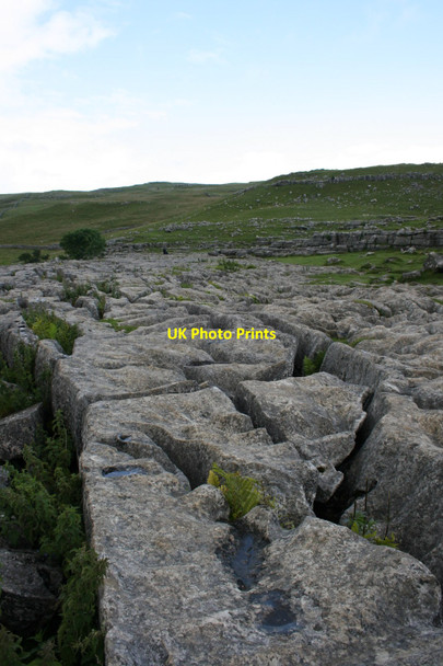Photo 6"x4" Limestone pavement Malham\/SD9062 c2009