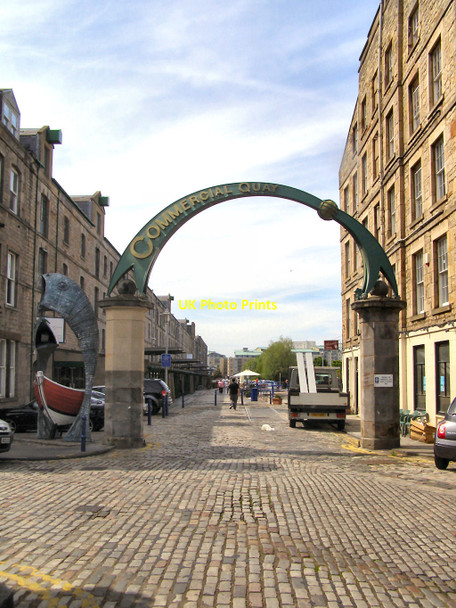 Photo 6"x4" Entrance to Commercial Quay from Dock Place Leith\/NT2776 c2010