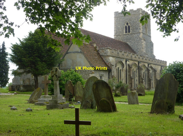 Photo 6"x4" St Mary's Church, Edwardstone Edwardstone c2010