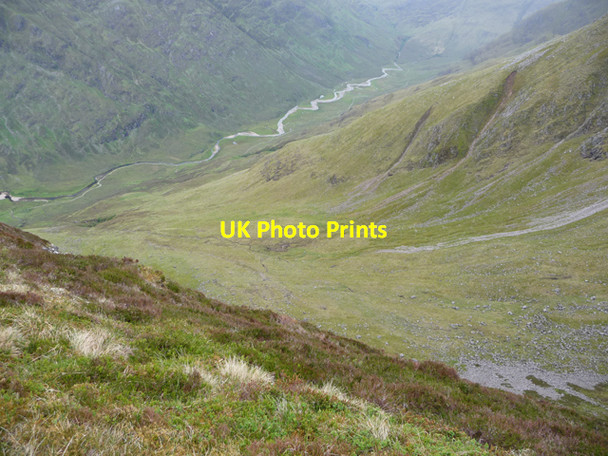 Photo 6"x4" Coire na h-Uaighe Carn-gorm c2010