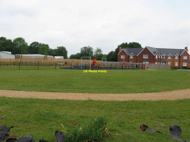 Photo 6"x4" Play area and new residential estate at West Town West Town\/TQ2716 c2010