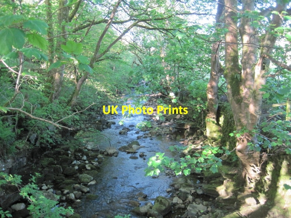 Photo 6"x4" Knar Burn near Greenhaugh Slaggyford c2010 P1