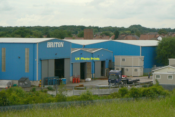Photo 6"x4" Factory off Watnall Road Hucknall c2010